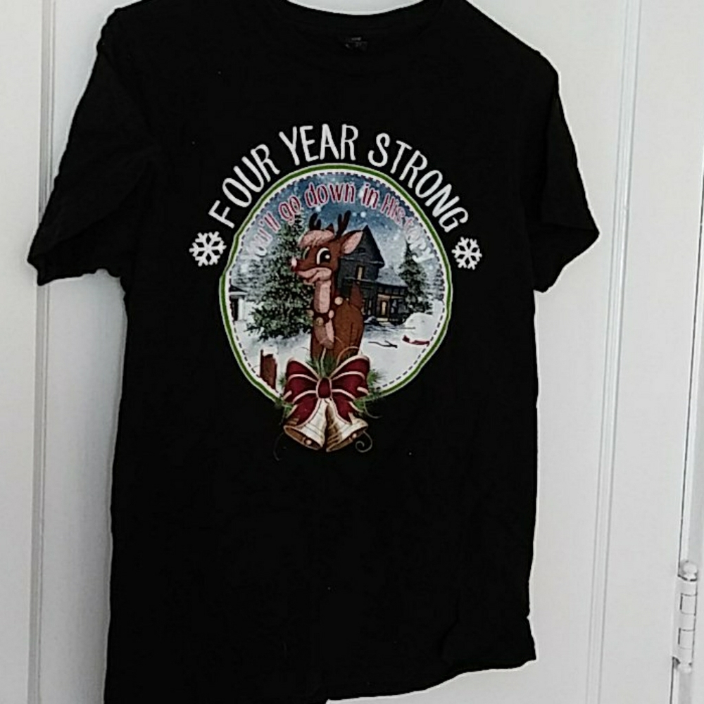 Four Year Strong holiday band tee
